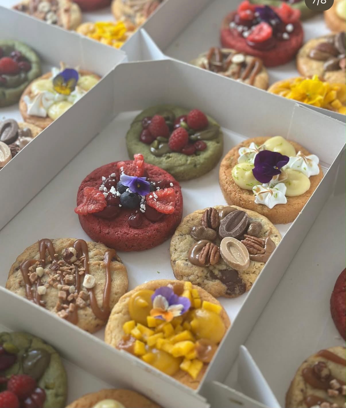 Box de cookies garnis